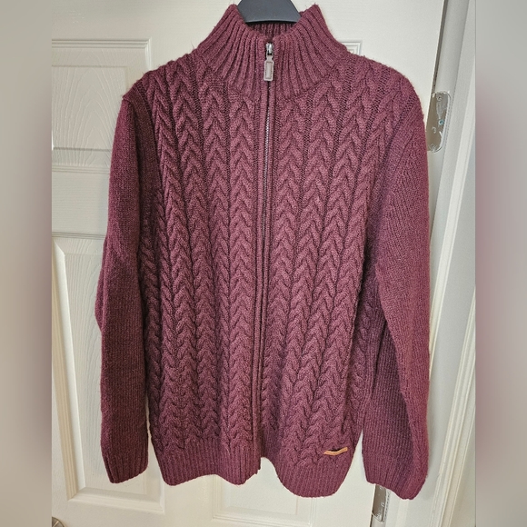 Us Polo Assn. wool Zip up Cardigan - Picture 3 of 4